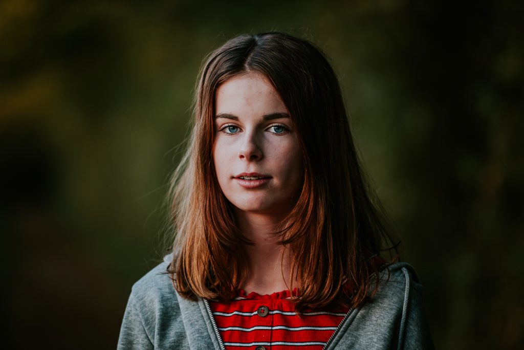 Tienerportret door portretfotograaf Nickie Fotografie uit Dokkum, Friesland