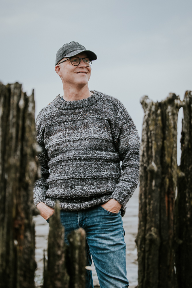 Portret bij de Waddenzee door fotograaf Nickie Fotografie uit Dokkum, Friesland.