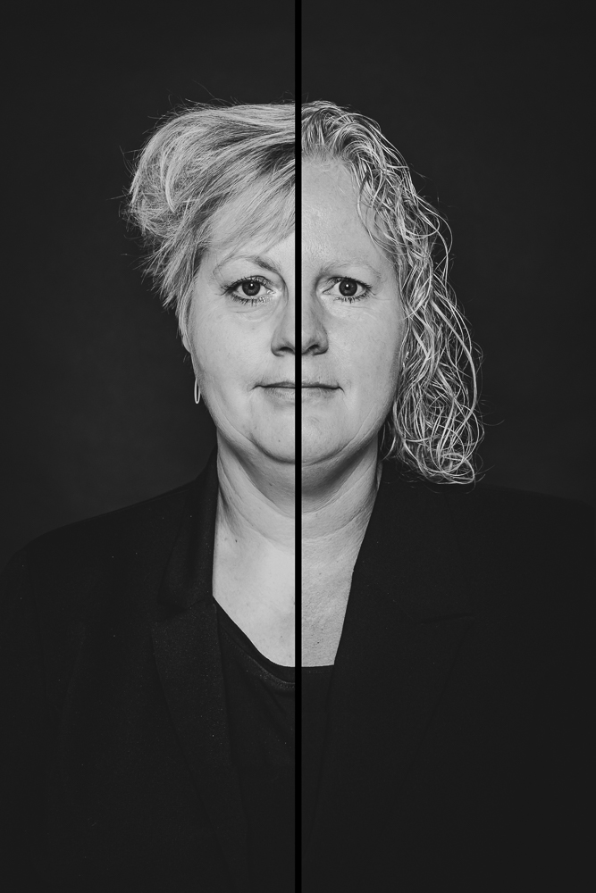 2 in 1 portret Friesland door fotograaf Nickie Fotografie uit Dokkum.