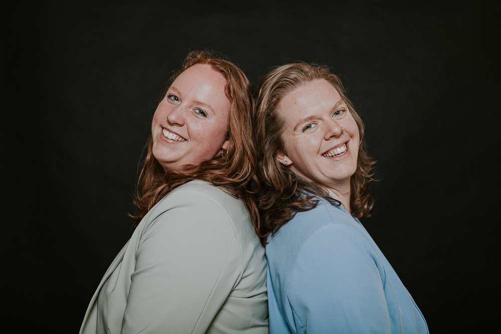 Dubbelportret Friesland door fotograaf Nickie Fotografie uit Dokkum.
