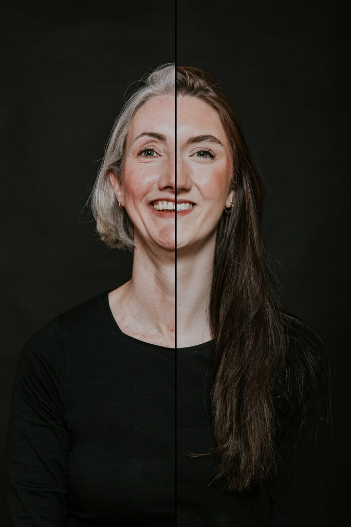 Fotograaf Friesland, 2-in-1 portret door fotograaf Nickie Fotografie uit Dokkum.