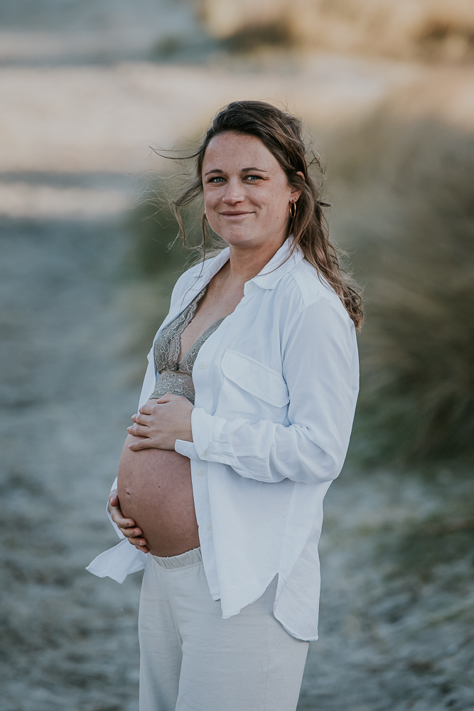 Zwangerschapsfotografie Appelscha door fotograaf Nickie Fotografie uit Friesland.